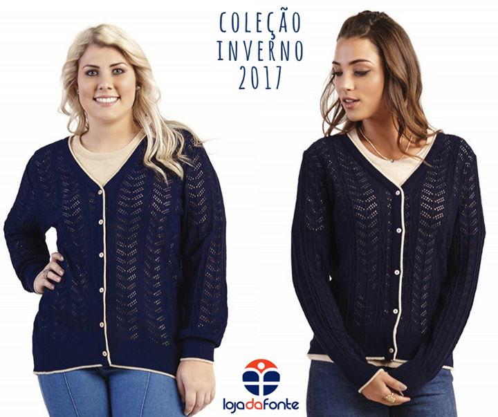 Twin-sets nas cores azul com bege (foto), preto …